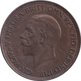 1932 HALFPENNY ( UNC ) - Halfpenny - Cambridgeshire Coins