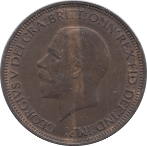 1932 HALFPENNY ( UNC ) - HALFPENNY - Cambridgeshire Coins