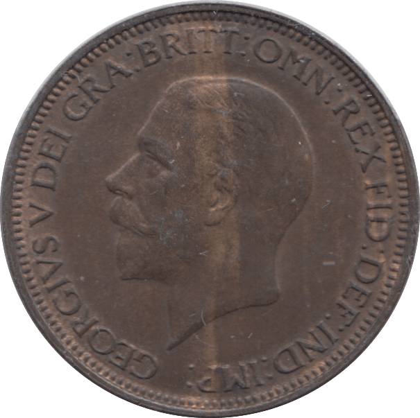 1932 HALFPENNY ( UNC ) - HALFPENNY - Cambridgeshire Coins