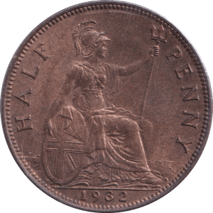 1932 HALFPENNY ( UNC ) - Halfpenny - Cambridgeshire Coins