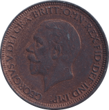 1932 HALFPENNY ( UNC ) - Halfpenny - Cambridgeshire Coins