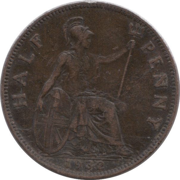 1932 HALFPENNY ( VF ) - HALFPENNY - Cambridgeshire Coins