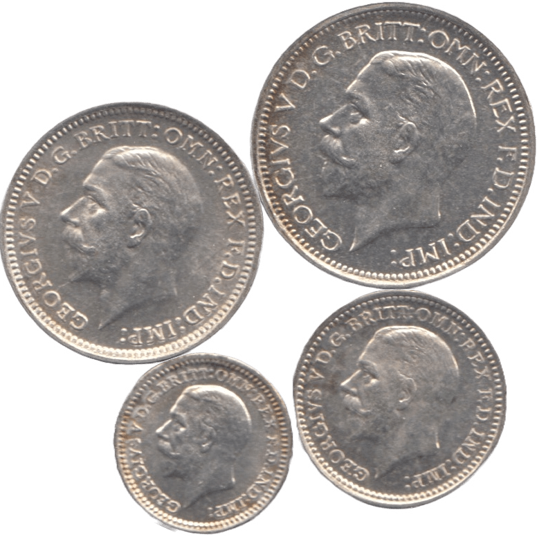 1932 MAUNDY SET GEORGE V - Maundy Set - Cambridgeshire Coins
