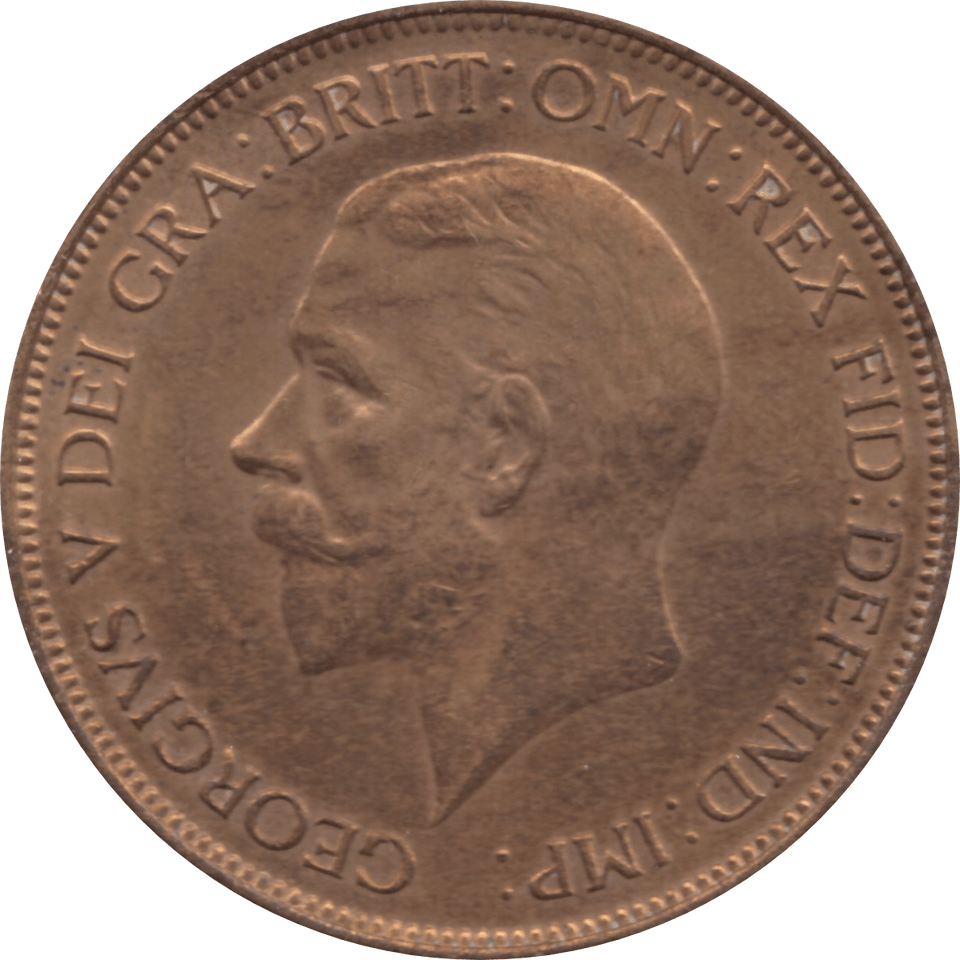 1932 PENNY 1 ( UNC ) 96 - Penny - Cambridgeshire Coins