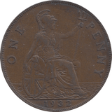 1932 PENNY ( EF ) - Penny - Cambridgeshire Coins