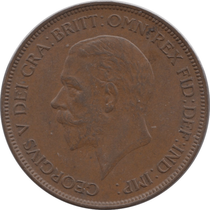 1932 PENNY ( UNC ) - Penny - Cambridgeshire Coins