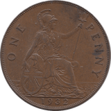 1932 PENNY ( UNC ) - Penny - Cambridgeshire Coins