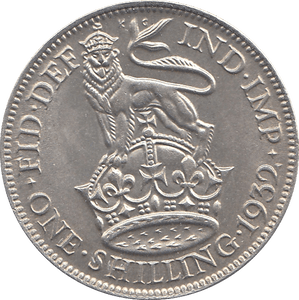 1932 SHILLING ( AUNC ) B - Shilling - Cambridgeshire Coins