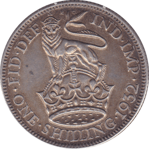 1932 SHILLING ( EF ) A - Shilling - Cambridgeshire Coins