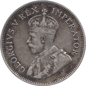 1932 SILVER SHILLING GEORGE V SOUTH AFRICA REF H105 - SILVER WORLD COINS - Cambridgeshire Coins