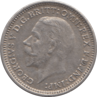 1932 SILVER THREEPENCE ( EF ) 6 - Threepence - Cambridgeshire Coins
