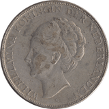 1932 SILVER TWO AND A HALF GUILDER NETHERLANDS - SILVER WORLD COINS - Cambridgeshire Coins