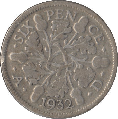 1932 SIXPENCE ( FINE ) - Sixpence - Cambridgeshire Coins