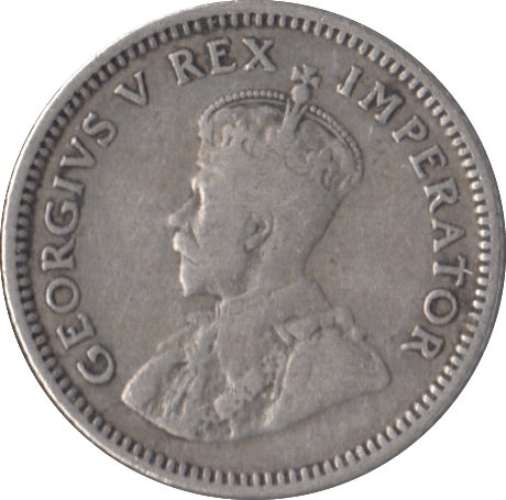 1932 SOUTH AFRICA SILVER SIXPENCE - SILVER WORLD COINS - Cambridgeshire Coins