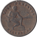 1932 TEN CENTAVOS PHILIPPINES - WORLD COINS - Cambridgeshire Coins