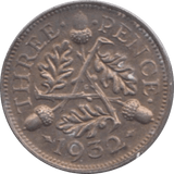 1932 THREEPENCE ( EF ) - Threepence - Cambridgeshire Coins