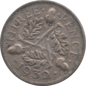 1932 THREEPENCE ( FINE ) - Threepence - Cambridgeshire Coins