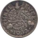 1932 THREEPENCE - Threepence - Cambridgeshire Coins