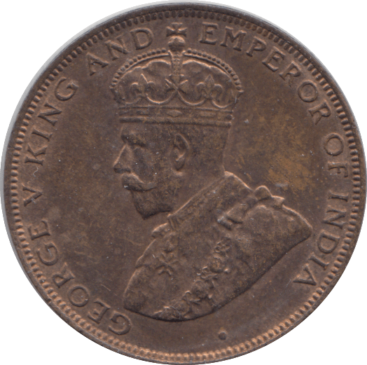 1933 1 CENT HONG KONG - WORLD COINS - Cambridgeshire Coins
