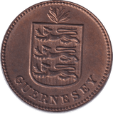 1933 1 DOUBLE GUERNSEY - WORLD COINS - Cambridgeshire Coins