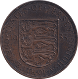 1933 1/12 SHILLING JERSEY - WORLD COINS - Cambridgeshire Coins
