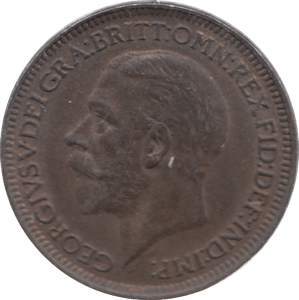 1933 FARTHING ( EF ) - Farthing - Cambridgeshire Coins