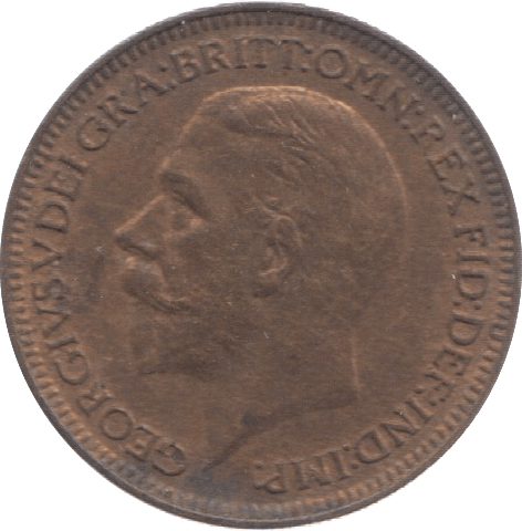 1933 FARTHING ( UNC ) 18 - Farthing - Cambridgeshire Coins