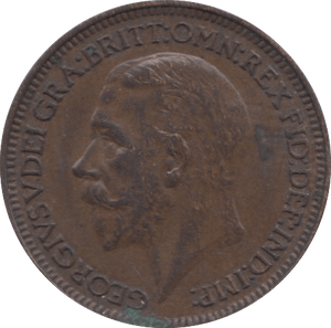 1933 FARTHING ( UNC ) 2 - Farthing - Cambridgeshire Coins