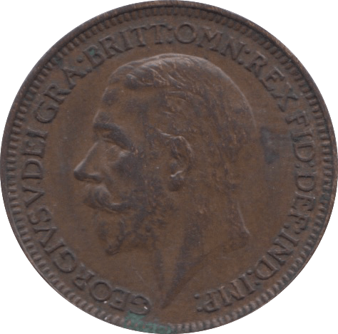 1933 FARTHING ( UNC ) 2 - Farthing - Cambridgeshire Coins