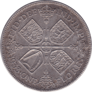 1933 FLORIN ( EF ) - Florin - Cambridgeshire Coins