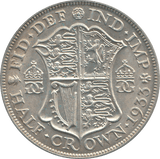 1933 HALFCROWN ( EF ) A - Halfcrown - Cambridgeshire Coins