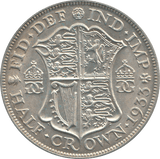 1933 HALFCROWN ( EF ) A - Halfcrown - Cambridgeshire Coins