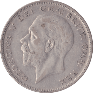 1933 HALFCROWN ( GVF ) A - Halfcrown - Cambridgeshire Coins