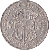 1933 HALFCROWN ( GVF ) - Halfcrown - Cambridgeshire Coins