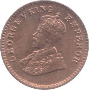 1933 INDIA 1/12 ANNA 1 - WORLD COINS - Cambridgeshire Coins