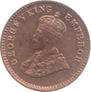 1933 INDIA 1/12 ANNA 4 - WORLD COINS - Cambridgeshire Coins