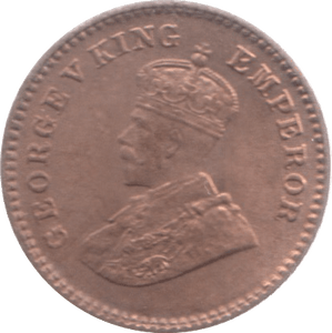 1933 INDIA 1/12 ANNA 6 - WORLD COINS - Cambridgeshire Coins