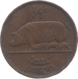 1933 IRELAND HALFPENNY - WORLD COINS - Cambridgeshire Coins