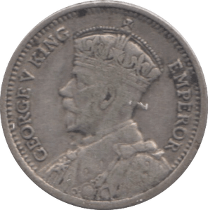 1933 NEW ZEALAND SILVER SIXPENCE - SILVER WORLD COINS - Cambridgeshire Coins