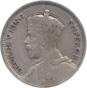 1933 NEW ZEALAND SILVER SIXPENCE - SILVER WORLD COINS - Cambridgeshire Coins