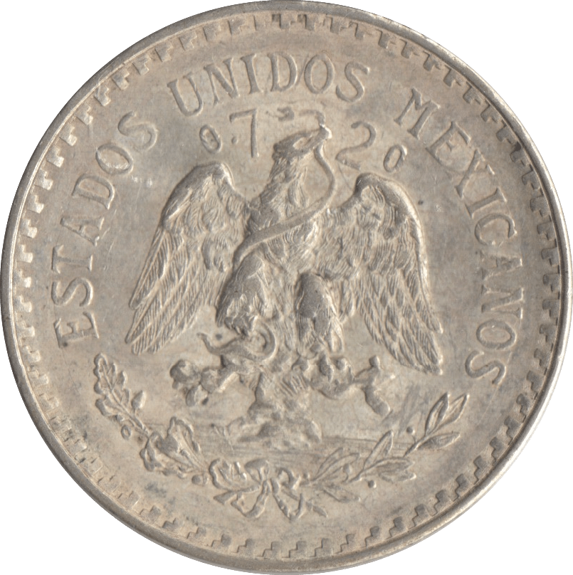 1933 ONE PESO MEXICO - WORLD COINS - Cambridgeshire Coins