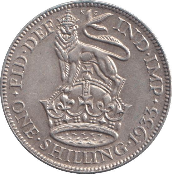 1933 SHILLING ( AUNC ) - Shilling - Cambridgeshire Coins