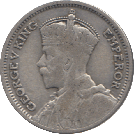 1933 SILVER SIXPENCE NEW ZEALAND - SILVER WORLD COINS - Cambridgeshire Coins