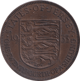 1933 STATES OF JERSEY - WORLD COINS - Cambridgeshire Coins
