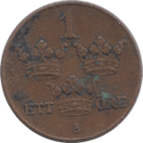 1933 SWEDEN ONE ORE - WORLD COINS - Cambridgeshire Coins