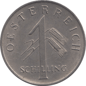 1934 1 SCHILLING AUSTRIA - WORLD COINS - Cambridgeshire Coins