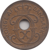 1934 7 ORE DENMARK - WORLD COINS - Cambridgeshire Coins