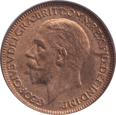 1934 FARTHING ( BU ) - Farthing - Cambridgeshire Coins