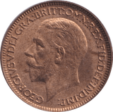 1934 FARTHING ( BU ) - Farthing - Cambridgeshire Coins