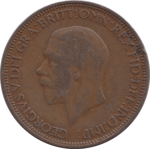 1934 FARTHING ( VF ) - Farthing - Cambridgeshire Coins